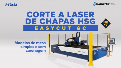 Corte a Laser de Chapas - EASYCUT GC - Eurostec